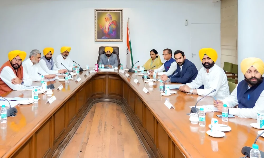 Punjab Cabinet meeting