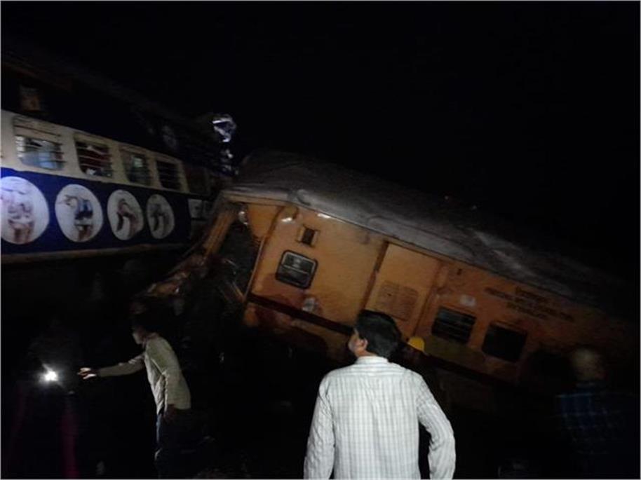 Train accident in Andhra Pradesh
