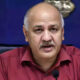 AAP Minister Manish Sisodia