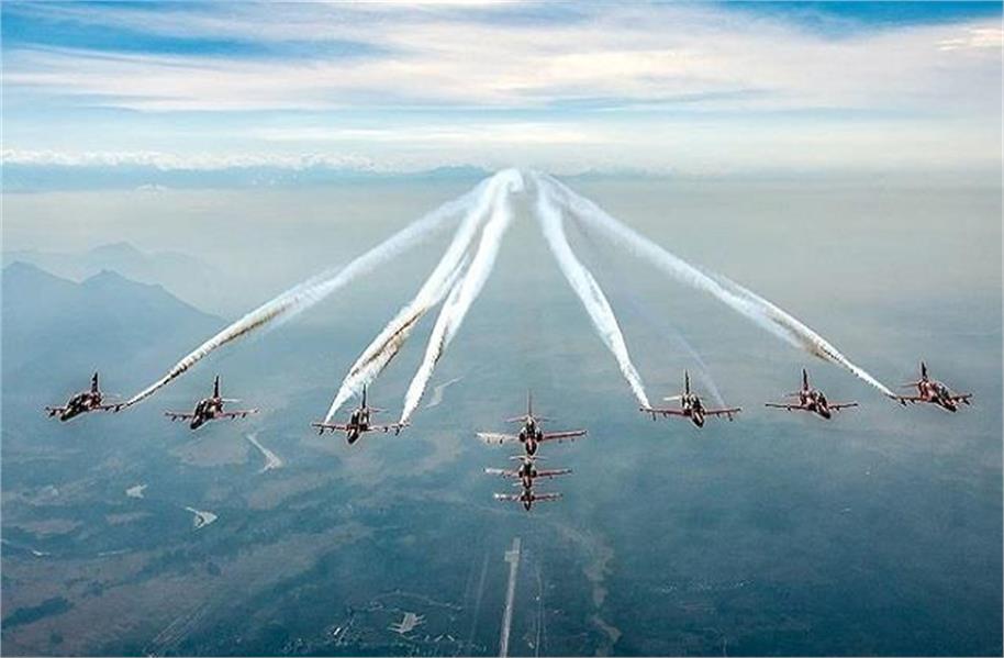 Indian Air Show in world cup