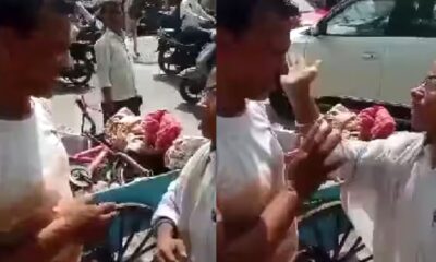 Uttar Pradesh : कलावा बांधना मुस्लिम युवक को पड़ा भारी, जड़ दिया थपड़, Video Viral